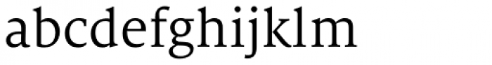FF Milo Serif Pro Font LOWERCASE
