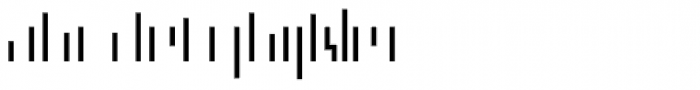 FF Minimum B Vertical Medium Font LOWERCASE