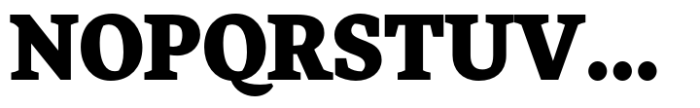 FF More Black Font UPPERCASE