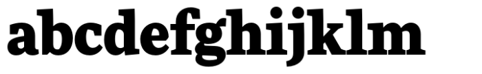 FF More Black Font LOWERCASE