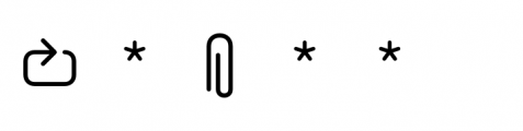 FF Netto Icons Regular Font OTHER CHARS