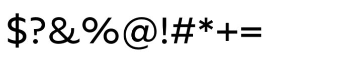 FF Neuwelt Pro Text Regular Font OTHER CHARS