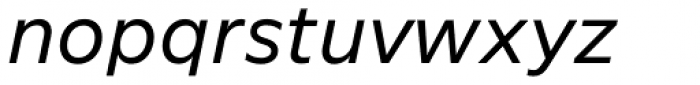 FF Neuwelt Text Italic  Font LOWERCASE