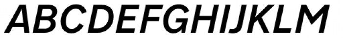 FF Nort Medium Italic Font UPPERCASE