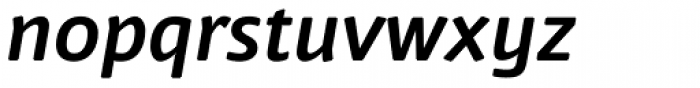 FF Nuvo OT Bold Italic Font LOWERCASE