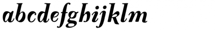 FF Oneleigh OT Black Italic Font LOWERCASE