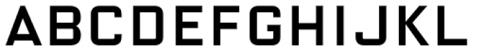FF Oxide Solid OT Regular Font UPPERCASE