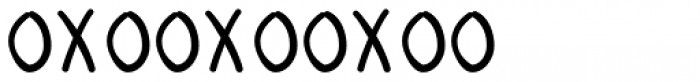 FF Oxmox Std Regular Font OTHER CHARS