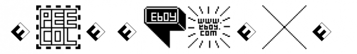 FF PEECOL Ebot Font OTHER CHARS
