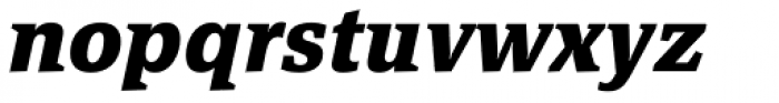 FF Page Serif OT Bold Italic Font LOWERCASE
