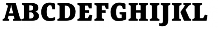 FF Page Serif OT Bold Font UPPERCASE