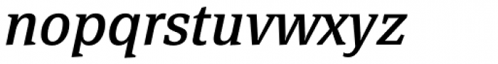 FF Page Serif OT Italic Font LOWERCASE
