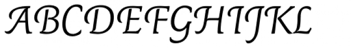 FF Parango OT Italic Font UPPERCASE