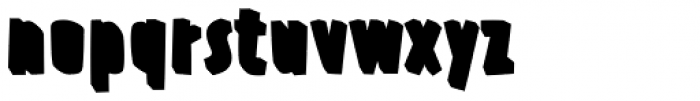 FF Prater Block Background OT Regular Font LOWERCASE