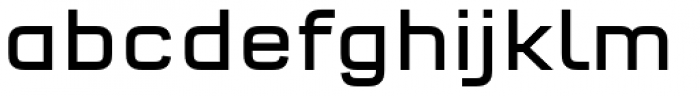 FF QType OT Square Book Font LOWERCASE