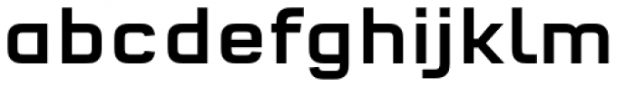 FF QType OT Square Medium Font LOWERCASE