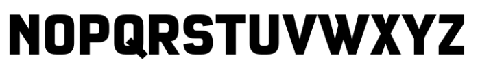 FF QType Pro Compressed Bold Font UPPERCASE