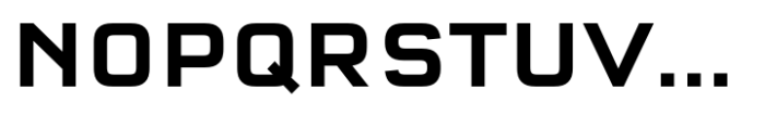 FF QType Pro Condensed Medium Font UPPERCASE