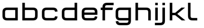 FF QType Pro SemiExtd Book Font LOWERCASE