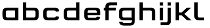 FF QType Pro SemiExtd Medium Font LOWERCASE