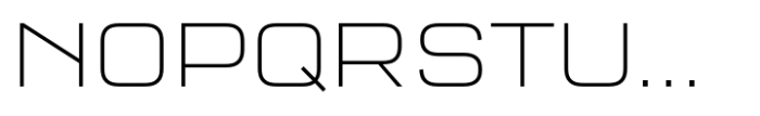 FF QType Pro Square Extra Light Font UPPERCASE