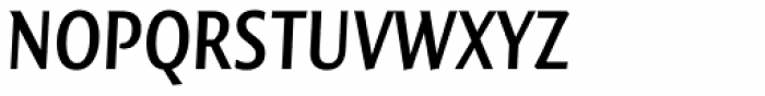 FF Quadraat Sans OT Condensed DemiBold Italic Font UPPERCASE