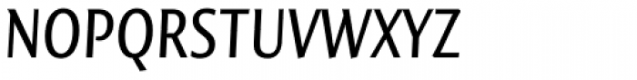 FF Quadraat Sans Pro Condensed Italic Font UPPERCASE