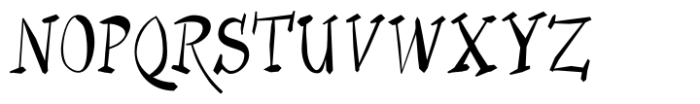 FF Quill Std Extra Font UPPERCASE