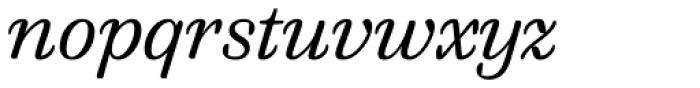 FF Quixo OT Light Italic Font LOWERCASE
