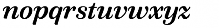 FF Quixo OT Medium Italic Font LOWERCASE