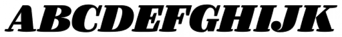 FF Quixo Pro Black Italic Font UPPERCASE
