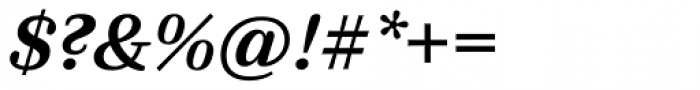 FF Quixo Pro Medium Italic SC Font OTHER CHARS