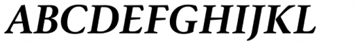 FF Reminga Pro Medium Italic Font UPPERCASE