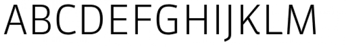 FF Sanuk Pro Light Font UPPERCASE