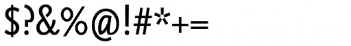 FF Scala Sans Pro Cond Regular Font OTHER CHARS