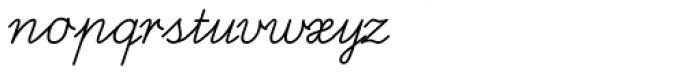 FF Schulschrift OTB Normal Font LOWERCASE