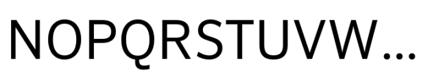 FF Sero Regular Font UPPERCASE