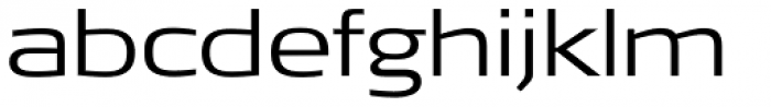FF Signa OT Extd Light Font LOWERCASE