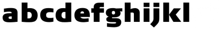 FF Signa OT Ultra Font LOWERCASE