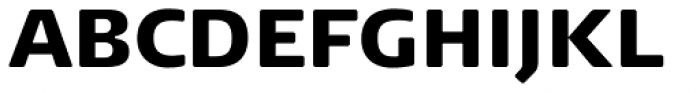 FF Signa Round Pro Black Font UPPERCASE