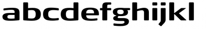 FF Signa Round Pro Extended Bold Font LOWERCASE