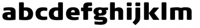 FF Signa Round Pro Extra Black Font LOWERCASE