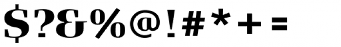 FF Signa Serif OT Black Font OTHER CHARS
