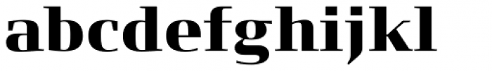 FF Signa Serif OT Black Font LOWERCASE