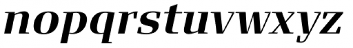 FF Signa Serif OT Bold Italic Font LOWERCASE