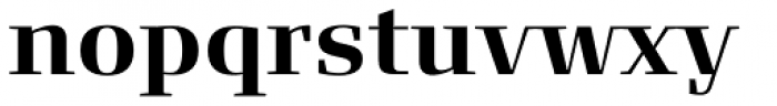 FF Signa Serif OT Bold Font LOWERCASE