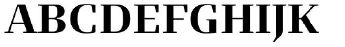 FF Signa Serif Pro Bold Font UPPERCASE