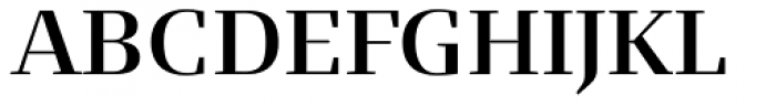 FF Signa Serif Pro DemiBold Font UPPERCASE