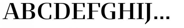 FF Signa Serif Semi Bold Font UPPERCASE