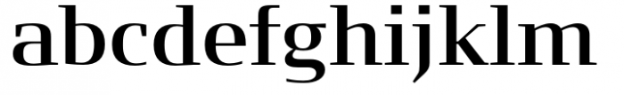 FF Signa Serif Semi Bold Font LOWERCASE